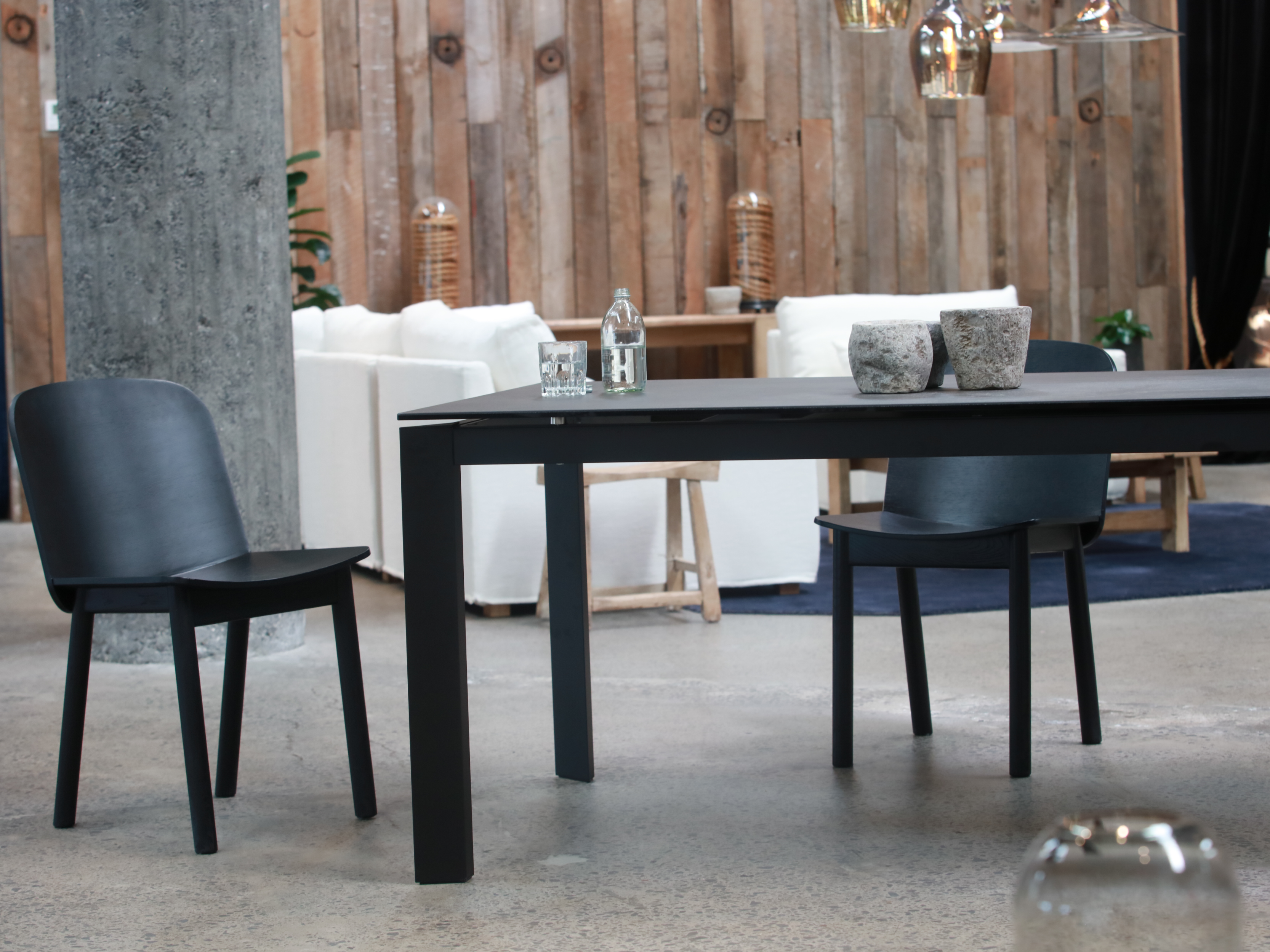 Baron Table - Modern Dining Table for Home & Office | Elegant Wooden Table for Kitchen, Dining Room, Living Room | Perfect for Family Gatherings, Dinner Parties & Workspace