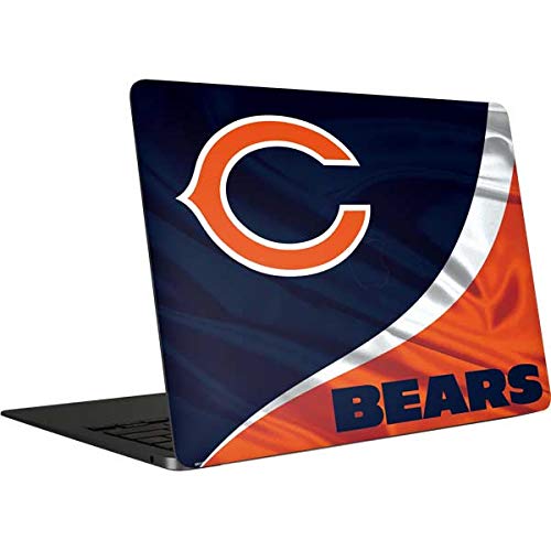 Officially Licensed NFL Chicago Bears Laptop Skin Decal for MacBook Air 13-inch (2020) | Protective Vinyl Sticker | Perfect for School, Work & Travel