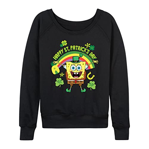 Spongebob Happy St. Patrick's Day - Black