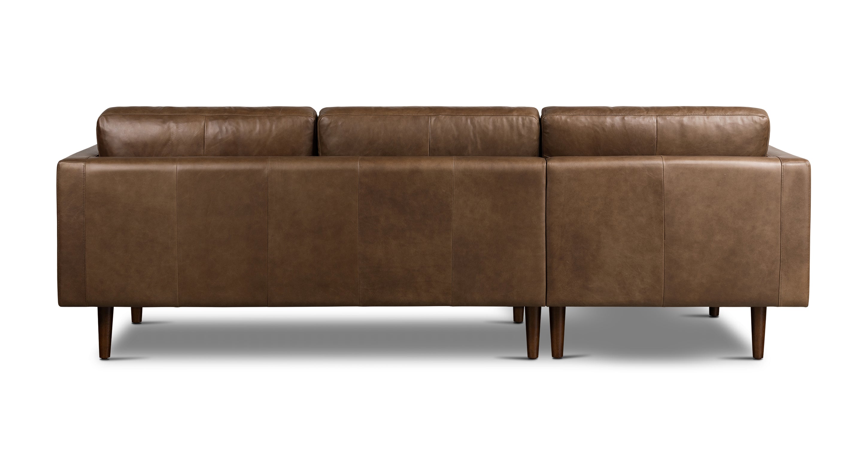 Napa Left Facing Sectional Sofa - Modern L-Shaped Couch with Reversible Chaise, Soft Fabric Upholstery for Living Room, Family Room & Home Theater Comfort