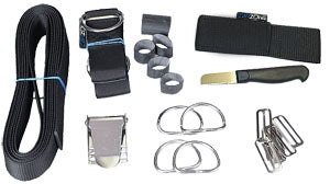 DIRZone Climbing Harness with Durable Hardware - Perfect for Rock Climbing, Mountaineering & Outdoor Adventures