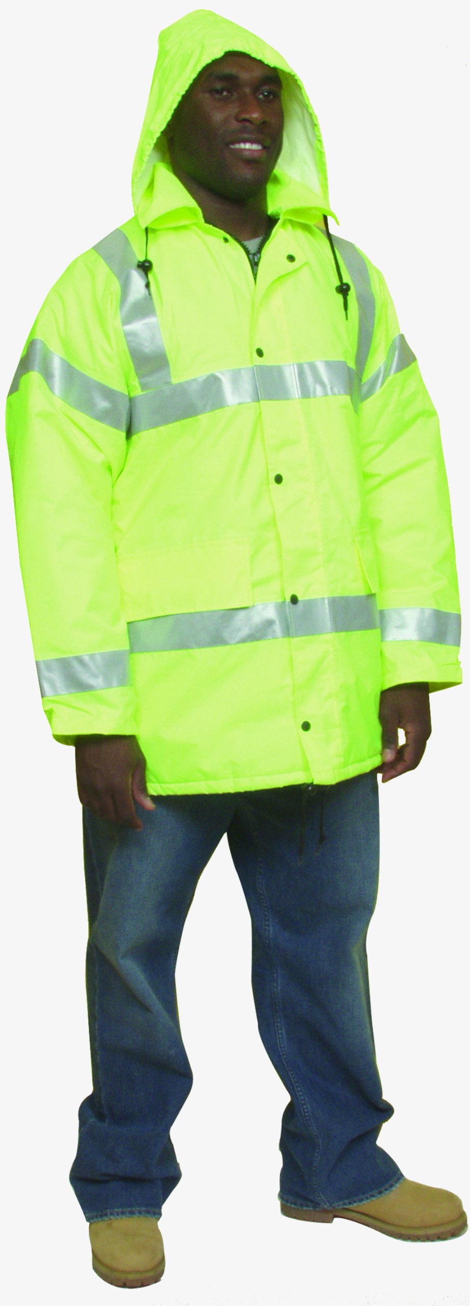 High Visibility Safety Vest with Reflective Strips - ANSI Certified for Construction & Road Work - Ideal for Nighttime and Low Light Conditions