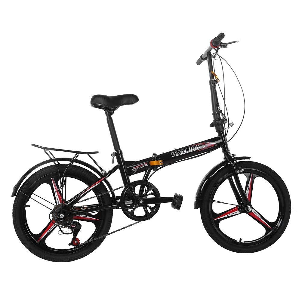 20in Folding Bike for Adults - Ultra Lightweight Portable Foldable Bicycle for Commuting, City & Mountain Cycling - Perfect for Students, Women & Outdoor Sports Enthusiasts (Fast US Shipping) - Great for Urban Commute, Campus Travel & Weekend Adventures
