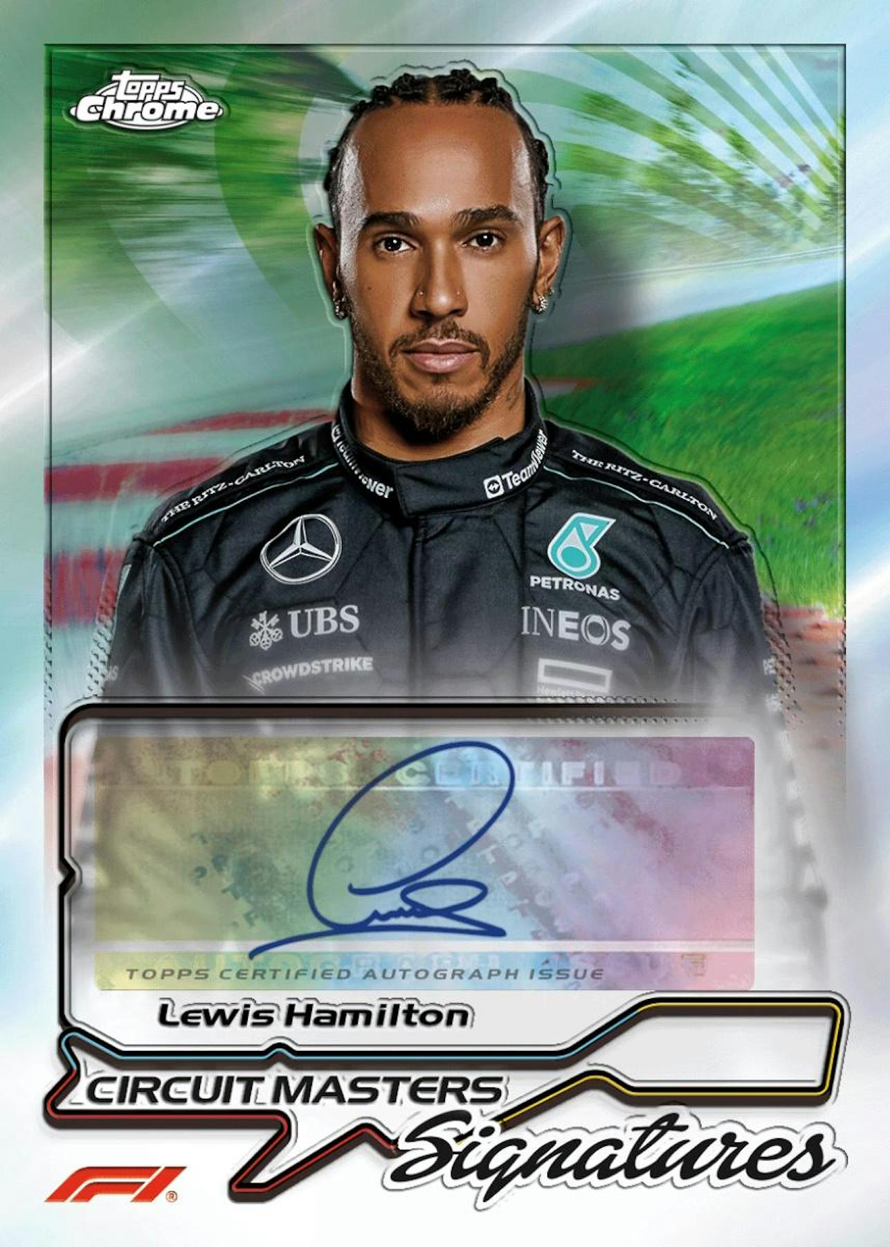 2024 Topps Chrome F1 Formula 1 Qualifying Lap Hobby Pack - Collectible Racing Cards for F1 Fans, Perfect for Trading and Displaying in Your Man Cave or Sports Memorabilia Collection