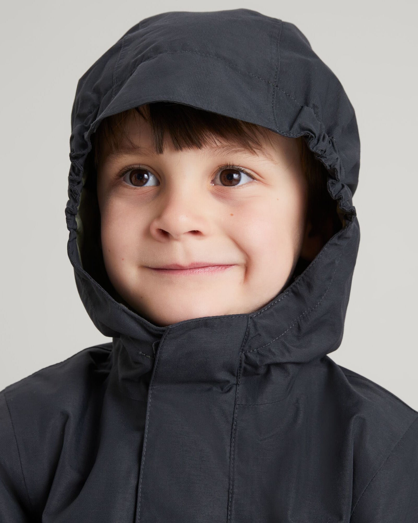 Isograd Kids' 3-in-1 Unisex Waterproof Jacket - Meteor/Beech - Lightweight Winter Coat for Boys & Girls - Perfect for Outdoor Play, School & Cold Weather Activities