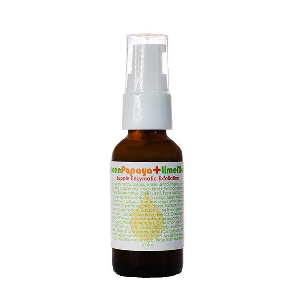 Green Papaya & Lime AHA Exfoliating Face Mask - Brightening & Pore Minimizing Treatment for Glowing Skin | Perfect for Acne-Prone & Dull Skin Care Routine