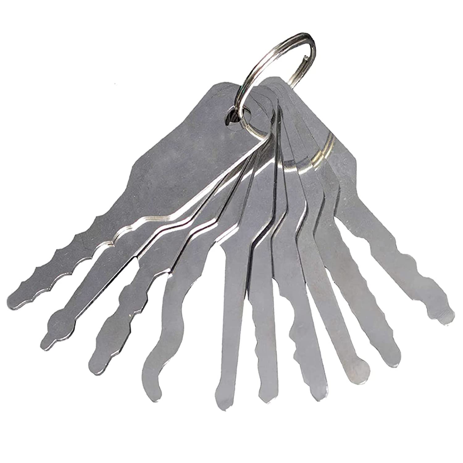 Heavy Duty 10-Pc Auto Repair Hook & Pick Tool Set for Car Maintenance