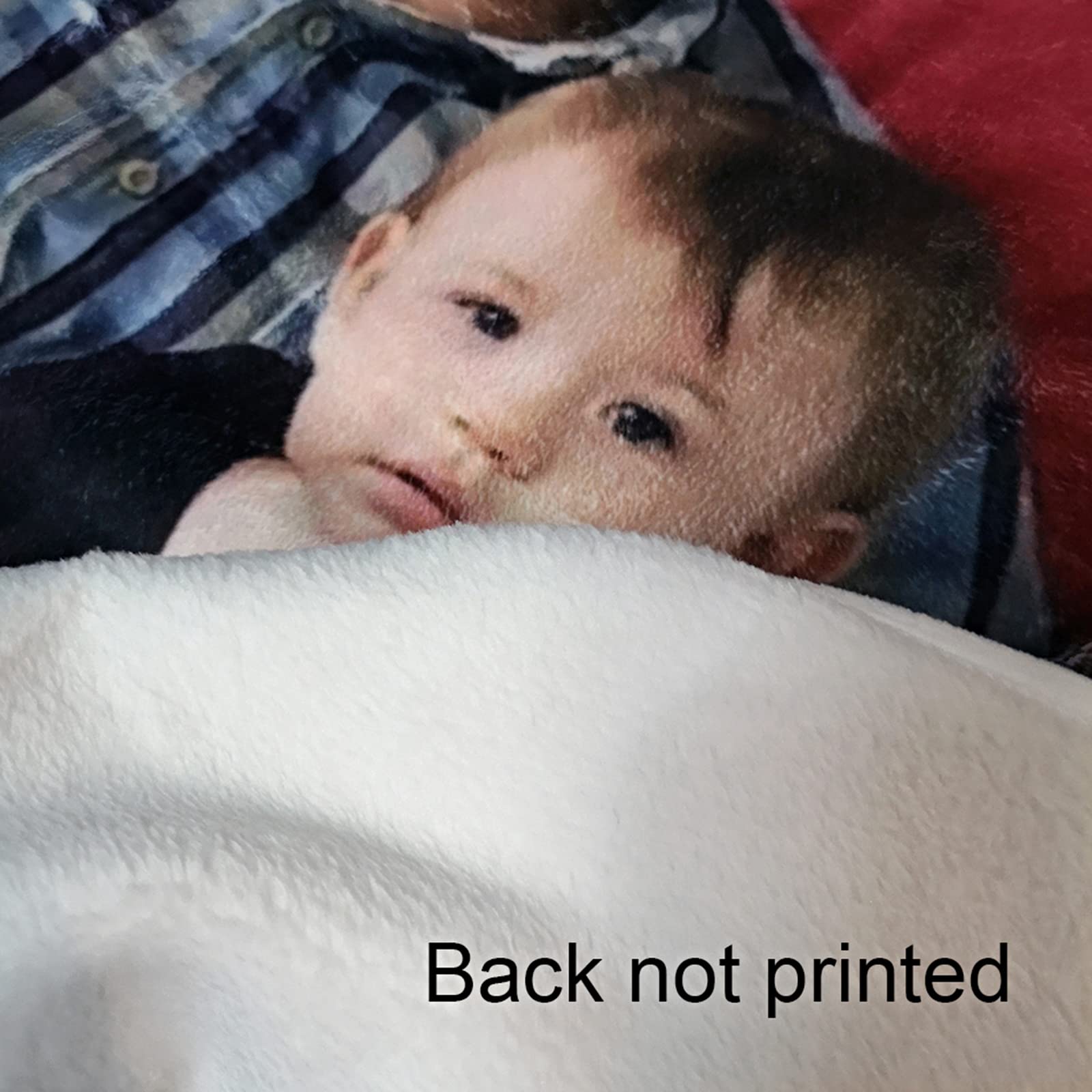 Custom Photo Blanket 60x80 - Personalized Collage Gift for Family & Pets - Perfect for Christmas & Weddings