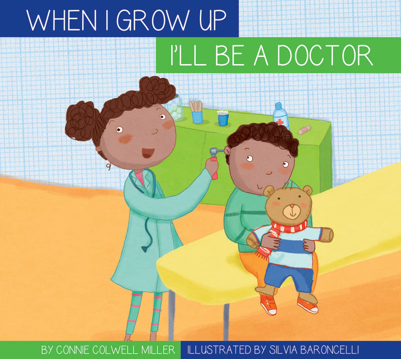 I'll Be a Doctor - Kids Role Play Costume Set for Pretend Play, Halloween & Career Day - White Coat, Stethoscope & Name Tag Included