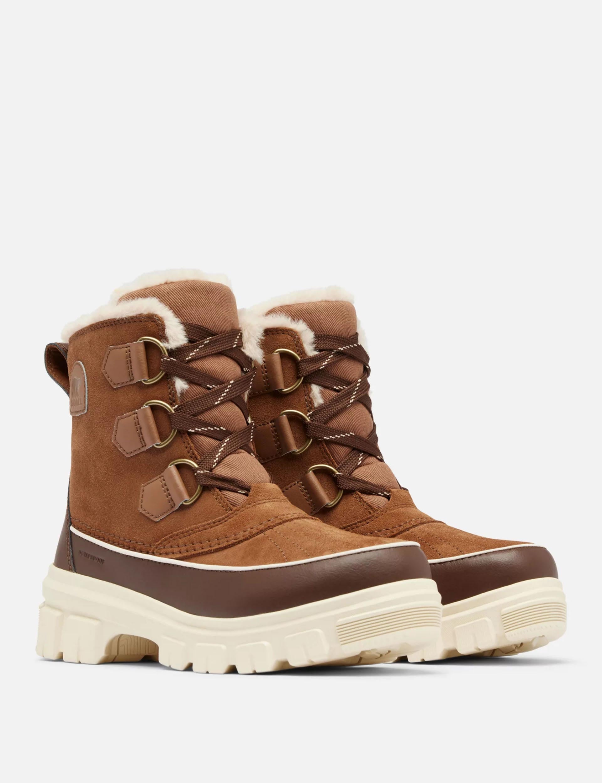 Torino V Waterproof Snow Boots for Women & Men - Velvet Tan/Tobacco | Winter Hiking, Snowshoeing & Cold Weather Outdoor Activities