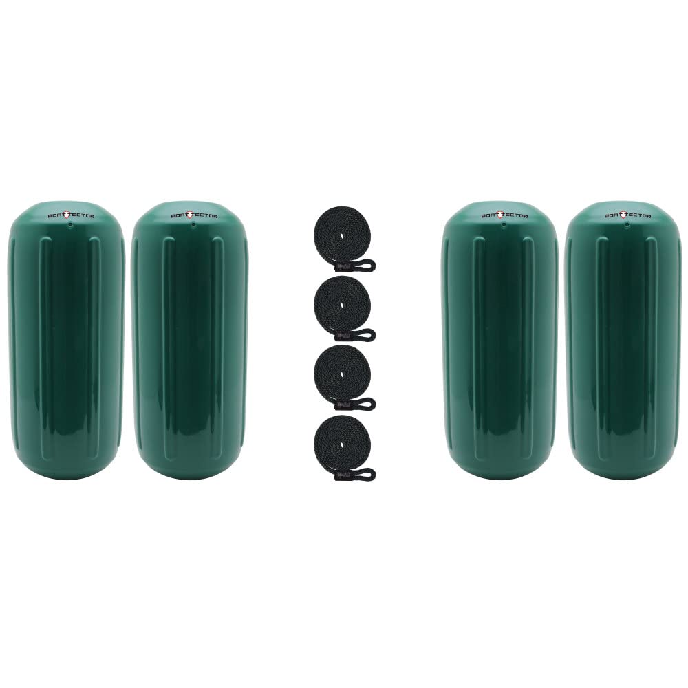 Extreme Max 3006.7471.4 BoatTector HTM Inflatable Fender Value 4-Pack - 6.5
