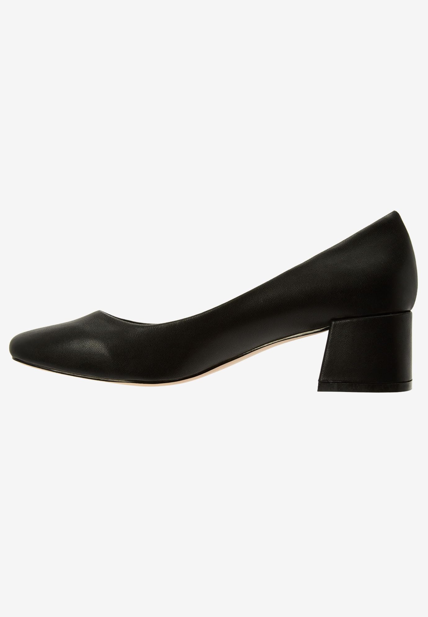 Comfortview Women's Wide Width The Marisol Pump - Comfortable Heels for Work, Office & Dressy Occasions