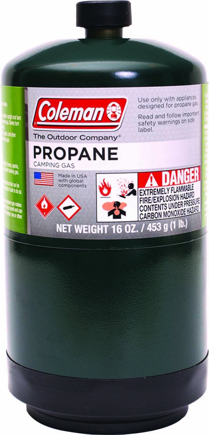 Coleman Propane 16 Oz Camping Fuel Cylinders (12 Pack) - Perfect for Camping Stoves, Lanterns & Outdoor Cooking Gear