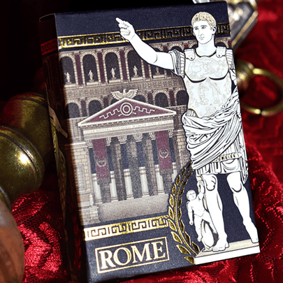 Premium Rome Playing Cards - Augustus Edition | Elegant Design for Poker, Magic Tricks & Collectors | Perfect for Game Nights, Gifts & Cardistry