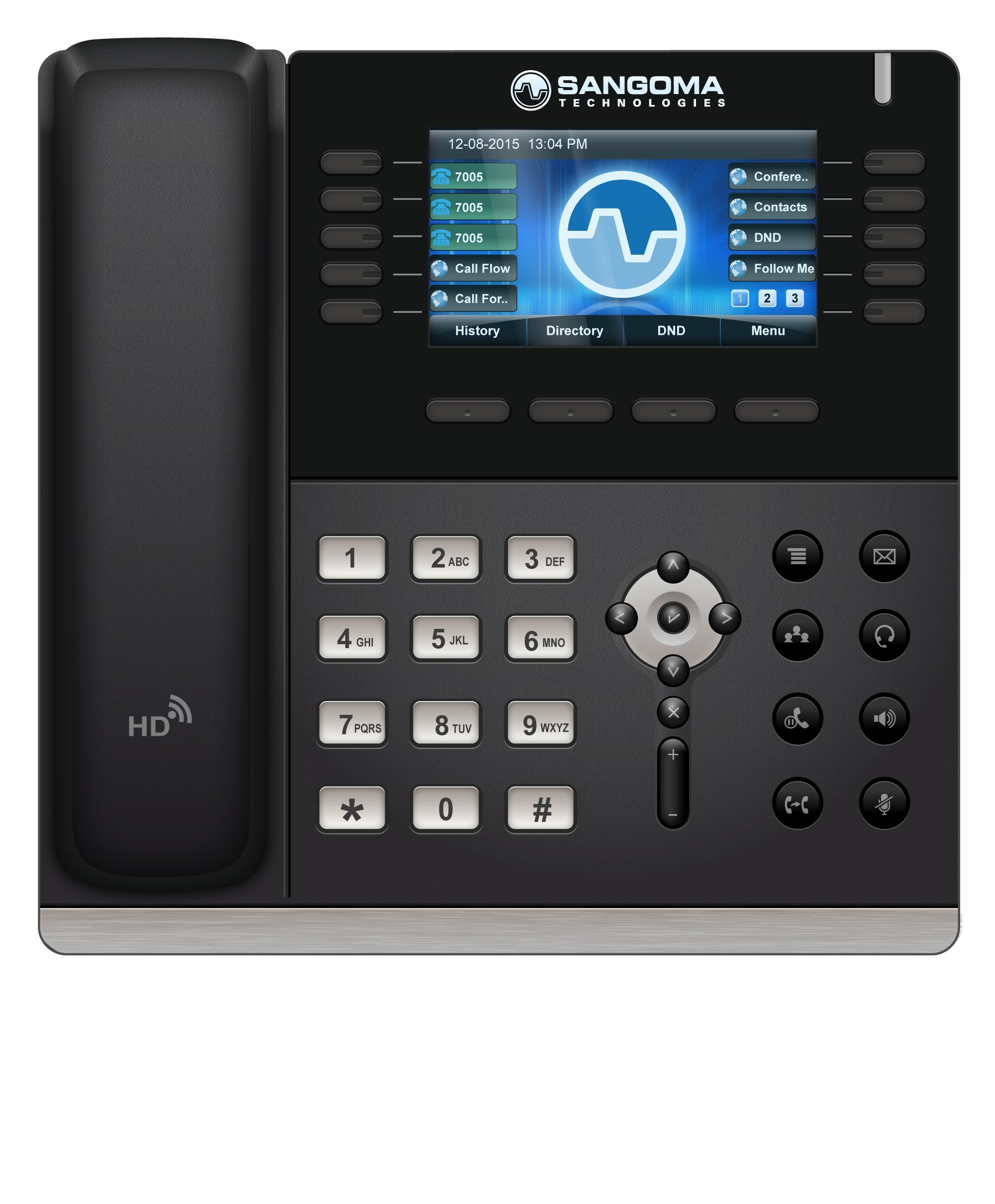 Sangoma s705 VoIP Phone with POE Support | Business IP Phone with HD Voice | Ideal for Office & Remote Work