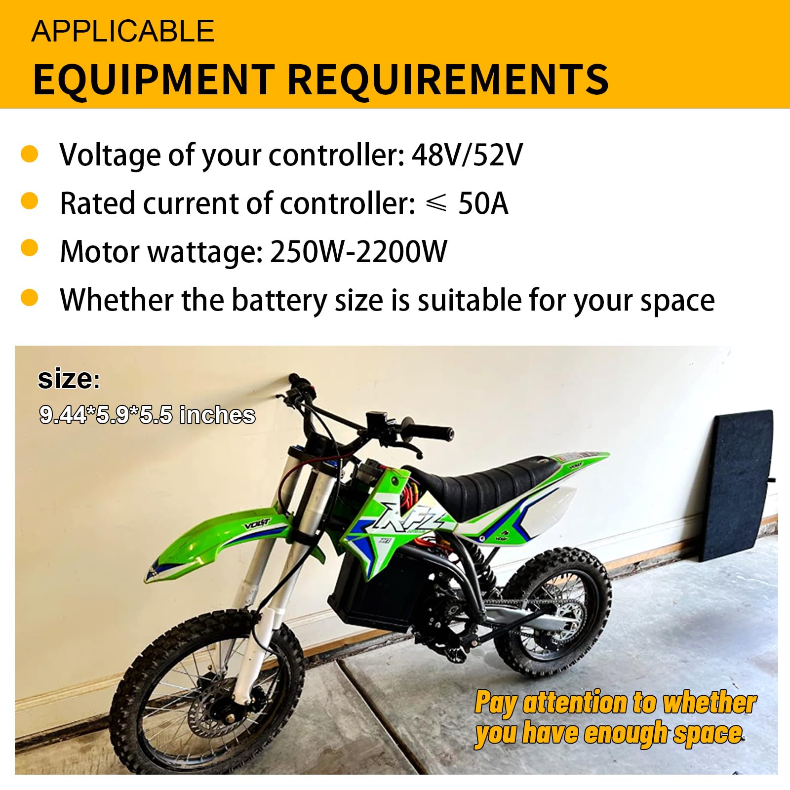 48V 52V 60V 72V Ebike Battery - 10AH to 50AH Lithium Ion/LiFePO4 Battery Pack with 3A/5A Charger & 50A/80A BMS - Compatible with 300W-4500W Motors - Perfect for Electric Bikes, Scooters, and DIY EV Projects