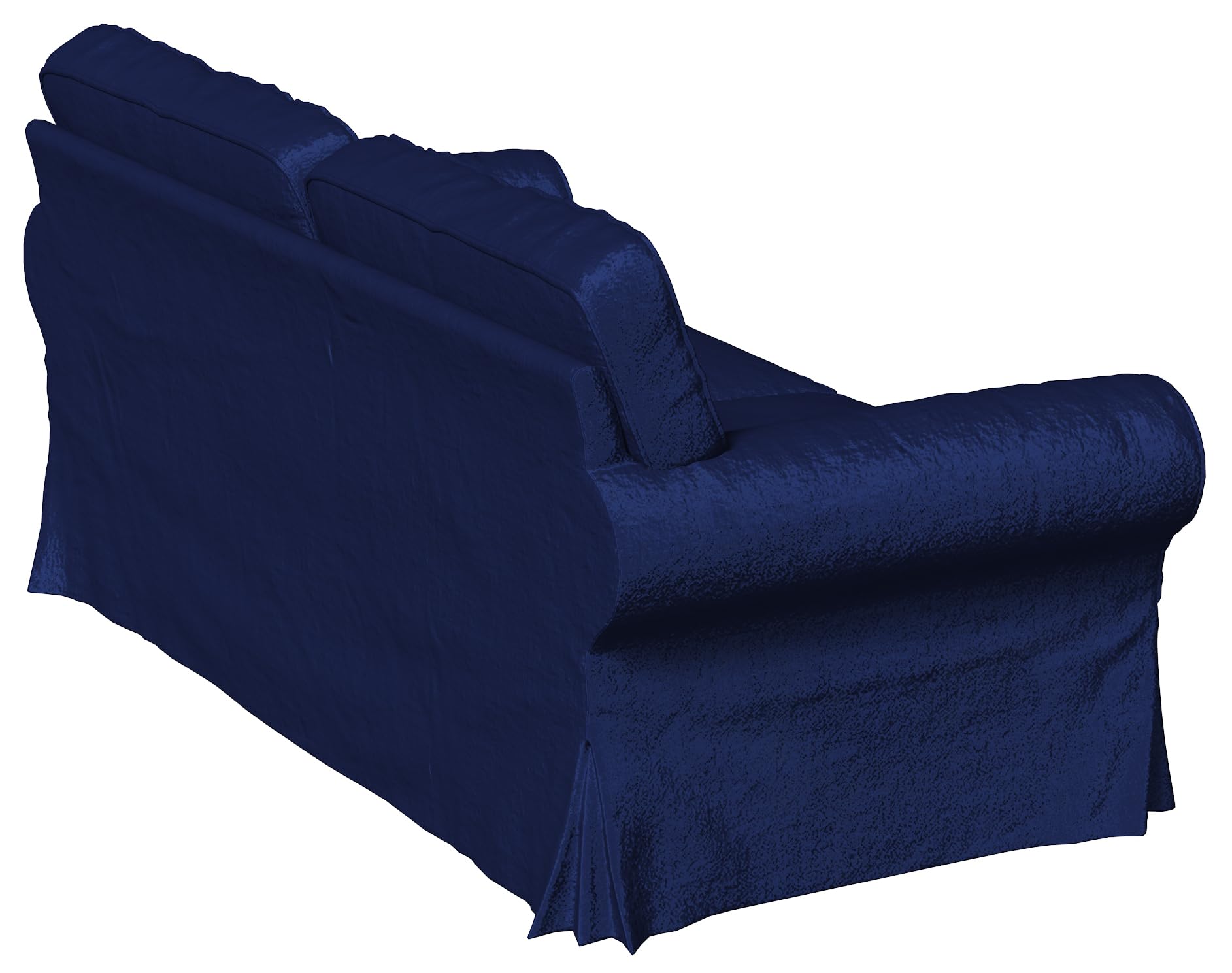 Heavy Duty Velvet Sofa Slipcover Replacement for IKEA UPPLAND 2-Seat Loveseat - Durable Stretchable Furniture Protector (Royal Blue) | Perfect for Living Room, Bedroom & Home Decor