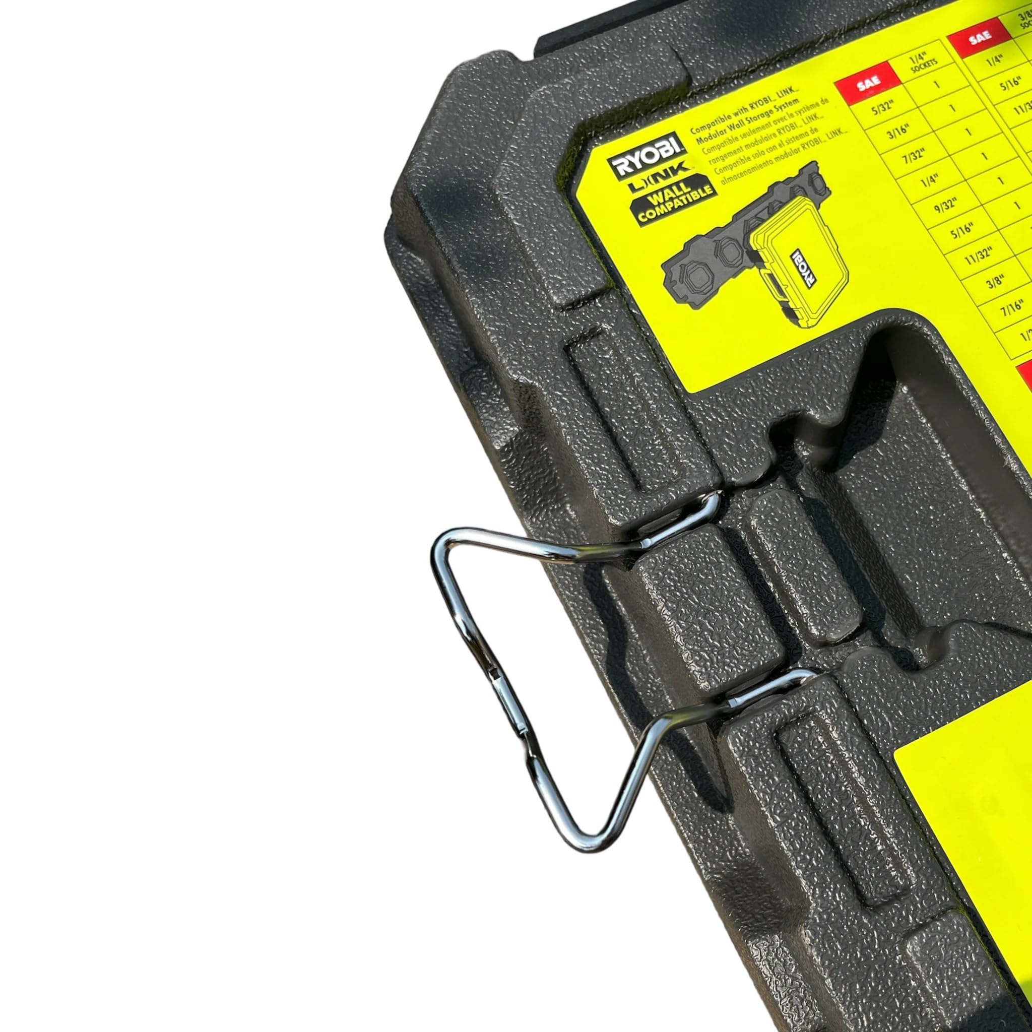 RYOBI 156-Piece Mechanics Tool Set - SAE & Metric Socket Set with LINK Technology - Perfect for Automotive Repair, DIY Projects & Home Maintenance