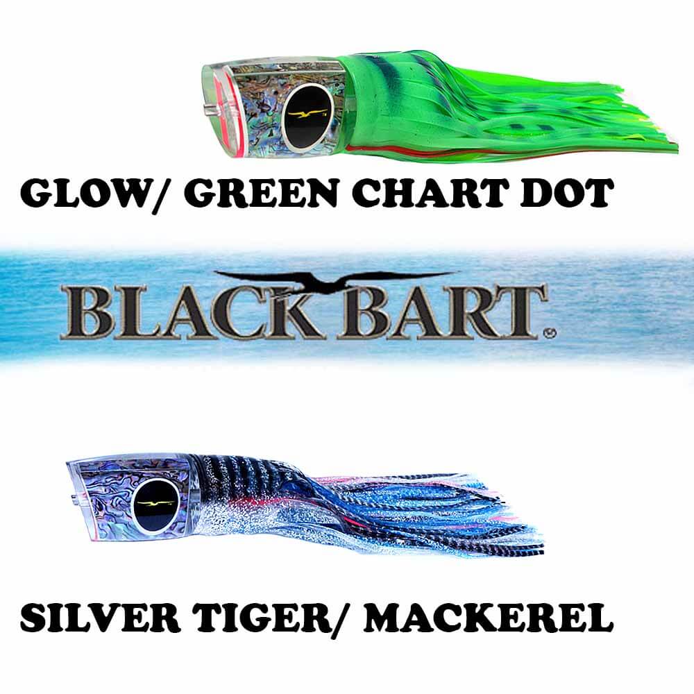 Black Bart Zulu Trolling Lure - Premium Saltwater Fishing Lure for Tuna, Marlin & Wahoo - Perfect for Deep Sea Fishing & Offshore Angling Adventures