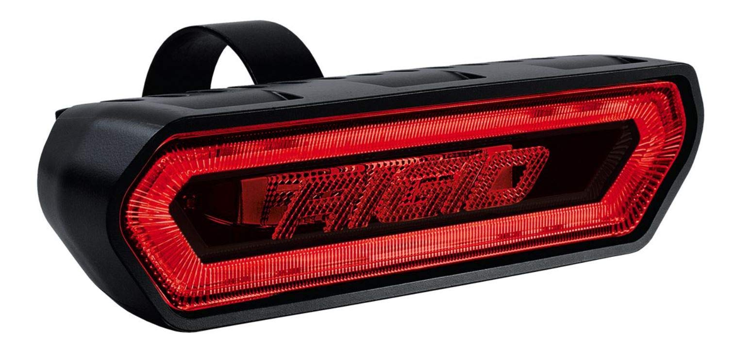 Rigid CHASE RED Rear Facing LED Light Bar - 90133 - High Visibility Off-Road Lighting for Trucks, Jeeps & Emergency Vehicles