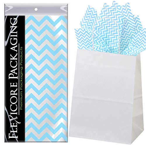 Light Blue Chevron