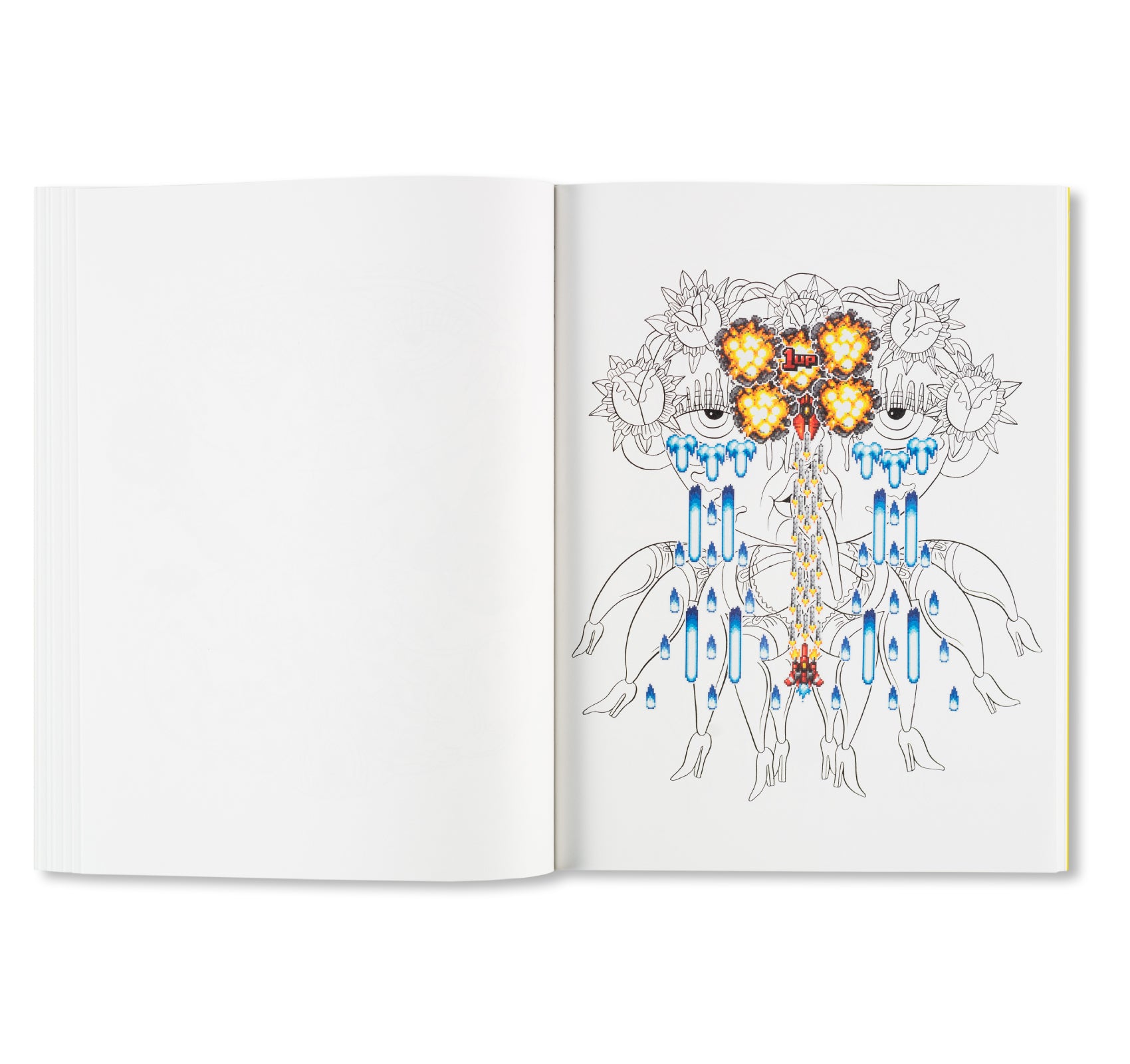 Perfect Cherry Blossom Art Print by Keiichi Tanaami & Oliver Payne - Japanese-Inspired Wall Decor for Home, Office & Gift Giving