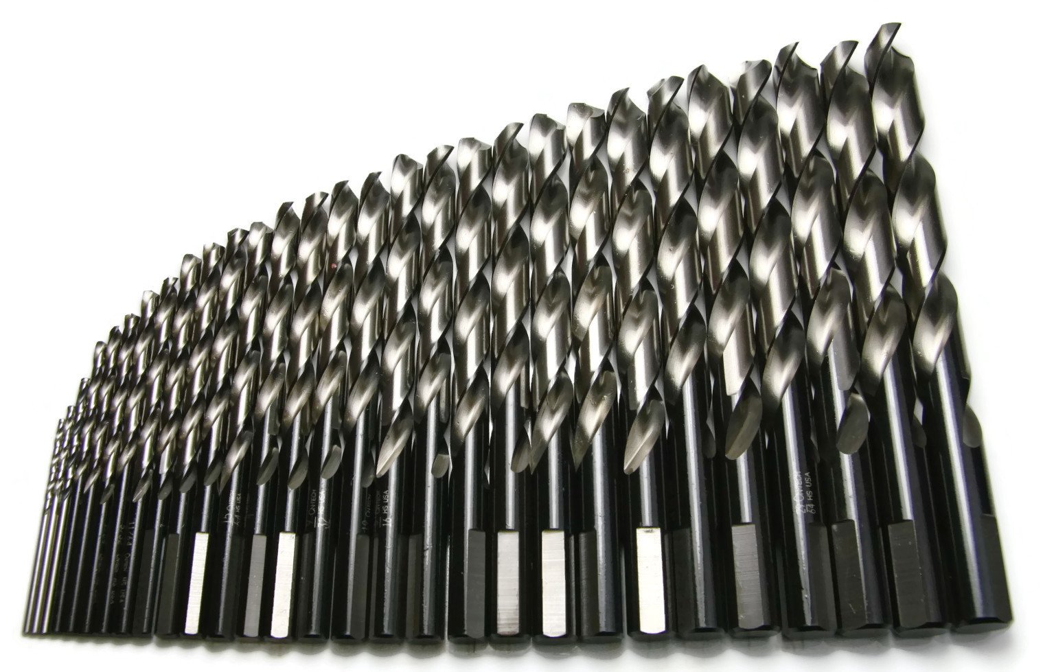 Premium USA-Made Norseman HSS Cryogenic Drill Bit Set - 10 Pack (13/32