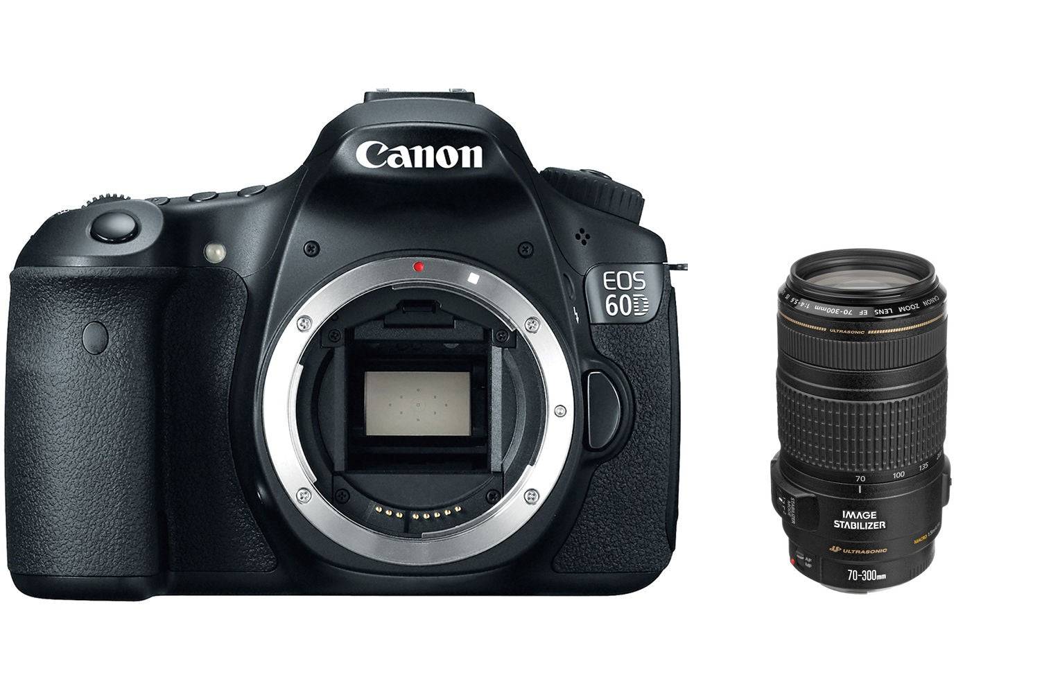 Canon EOS 60D DSLR Camera with 70-300mm Lens Kit - Professional Photography for Sports, Wildlife & Travel - Perfect for Beginners & Enthusiasts