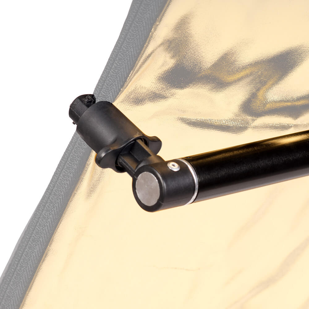 5-in-1 Collapsible Reflector Board with Stand Kit - 80x120cm Photography Light Reflector for Studio, Portrait & Product Photography - Perfect for YouTube, TikTok & Professional Photo Shoots