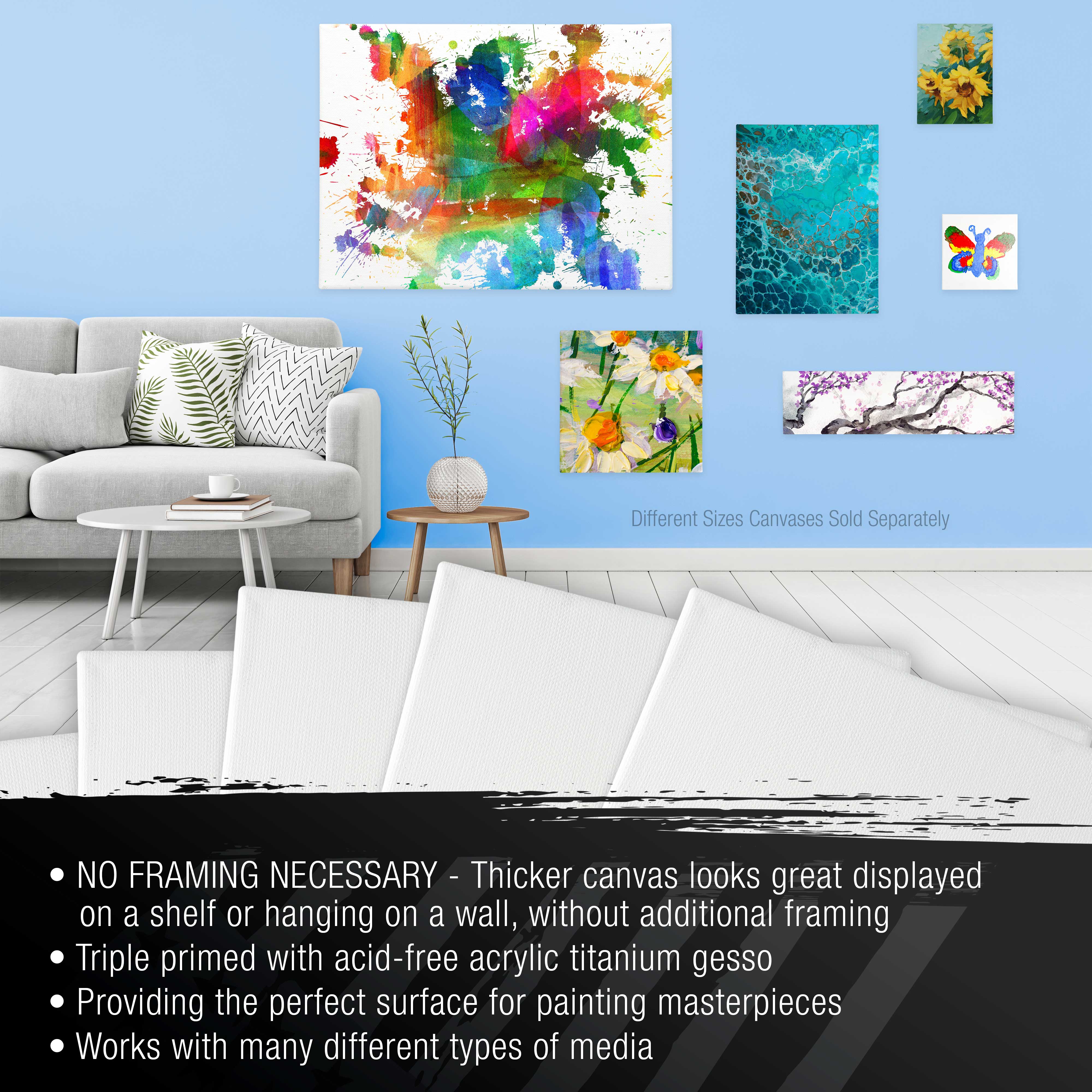 8x24 Inch Gallery Depth 1.5
