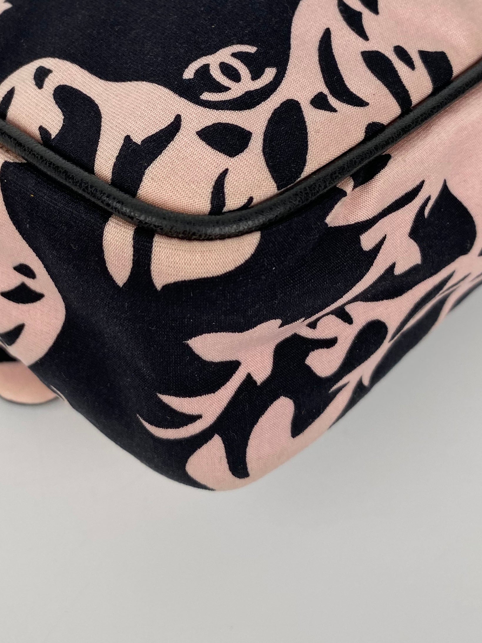 Chanel Pink & Black Medium Classic Flap Bag - Luxury Designer Handbag for Women | Perfect for Parties, Work & Everyday Use