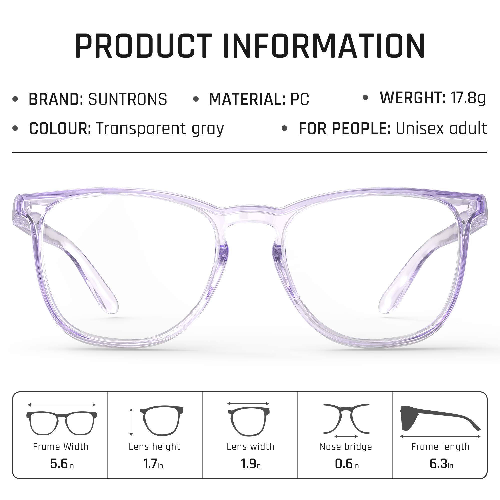 Stylish Safety Glasses - Clear Anti-Fog & Scratch-Resistant Protective Eyewear for Men & Women | Perfect for Construction, Lab Work, DIY Projects & Outdoor Activities
