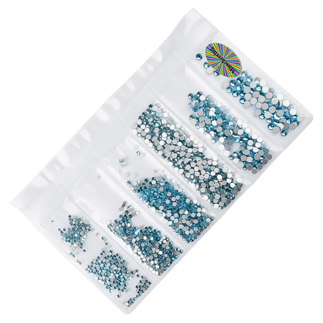 BELLIFFY 1364pcs Flatback Rhinestones - Glitter Nail Art Decorations for Manicures, DIY Jewelry & Crafting | Premium Metal Nail Gems for Professional & Home Use