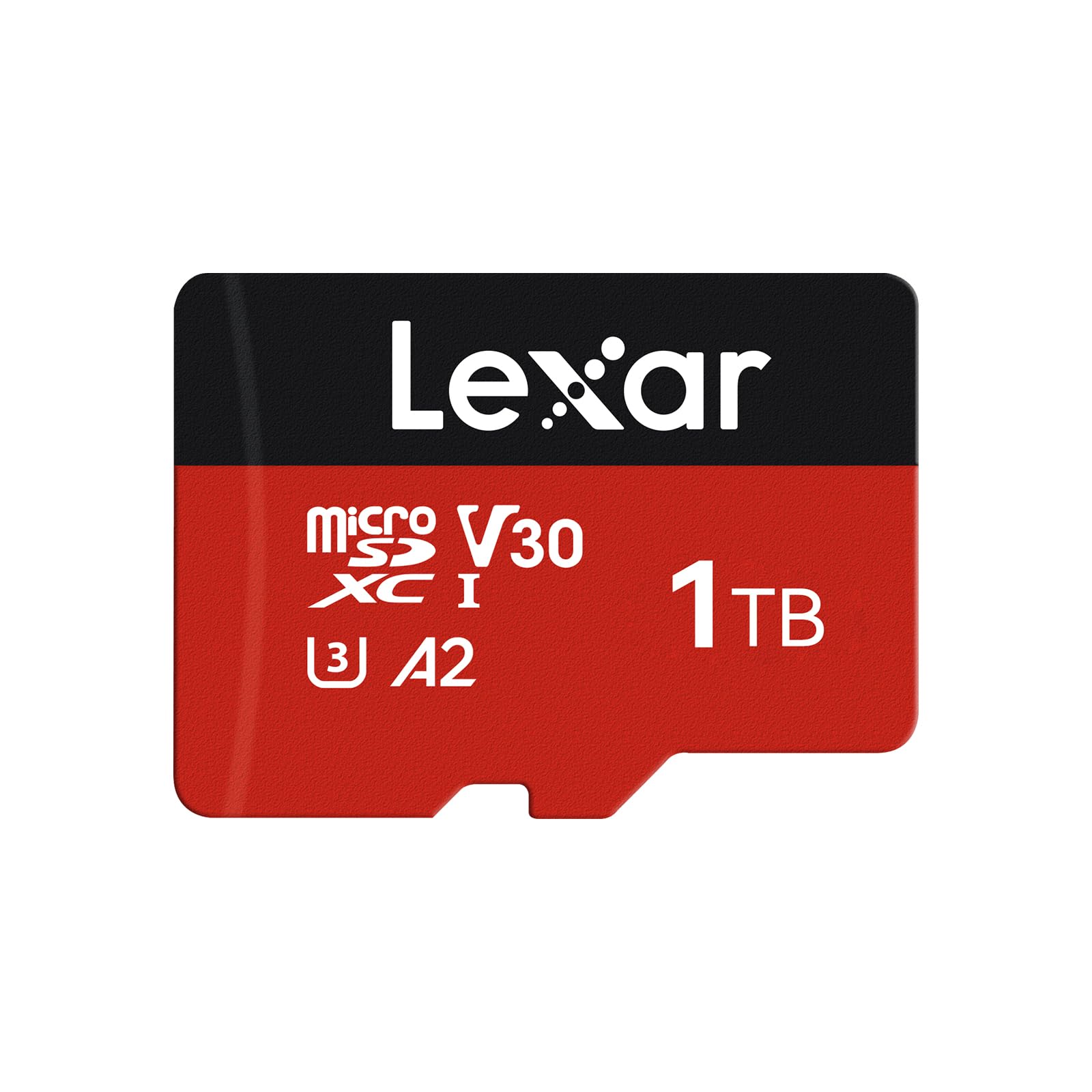 Lexar 1TB Micro SDXC Memory Card - 160MB/s Read, 120MB/s Write - A2, U3, V30, C10 Class - Includes SD Adapter - Perfect for 4K Video, Smartphones, Drones & Action Cameras