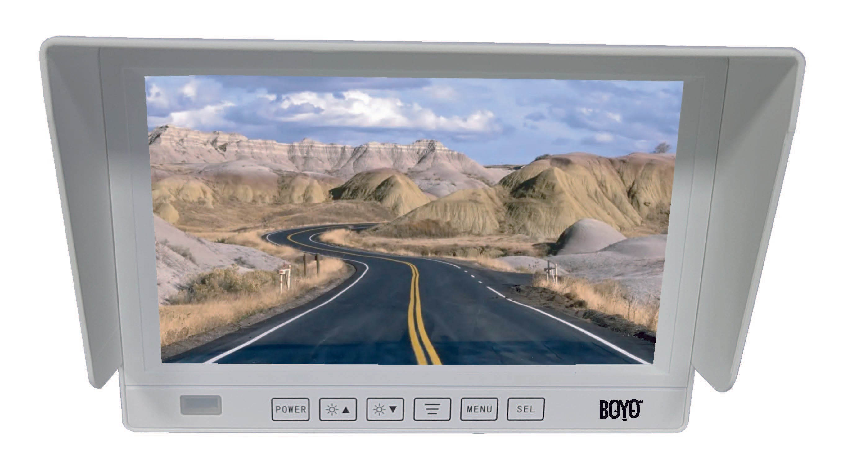BOYO VTM7000MAHD 7-Inch AHD/CVBS Marine Backup Camera Monitor - Waterproof Rear View Display for Boats, Yachts & RVs - Day/Night Vision, Wide Viewing Angle, Easy Installation