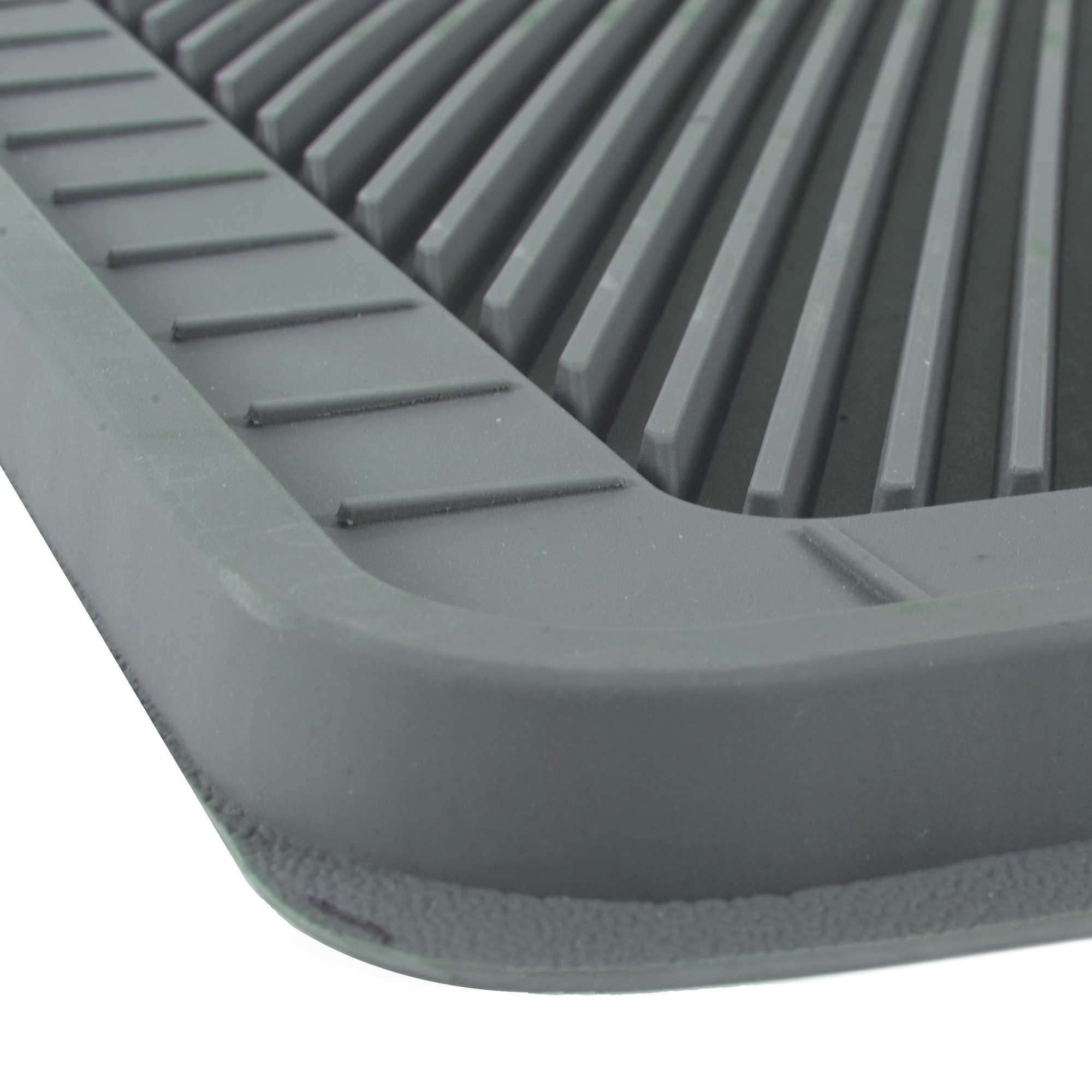 Premium Custom Fit All-Weather Floor Mats for 2016 BMW 328d xDrive - Heavy Duty Front & Rear Seat Protection (4PC, Grey) | Durable Car Floor Liners for Snow, Mud & Spills
