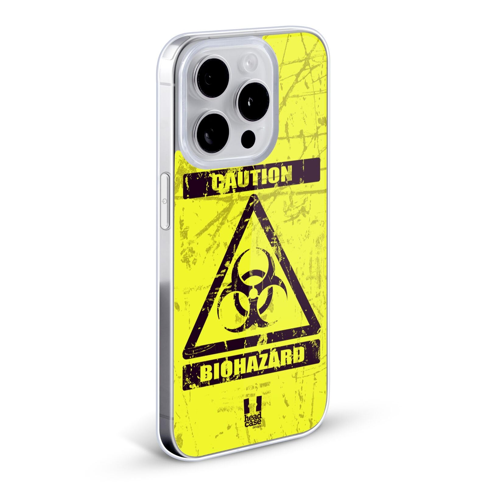 Bio Hazard Symbols Soft Gel Phone Case for Apple iPhone 7/8/SE 2020 & 2022 - Shockproof Protective Cover with Unique Design - Perfect for Everyday Use, Work & Outdoor Activities