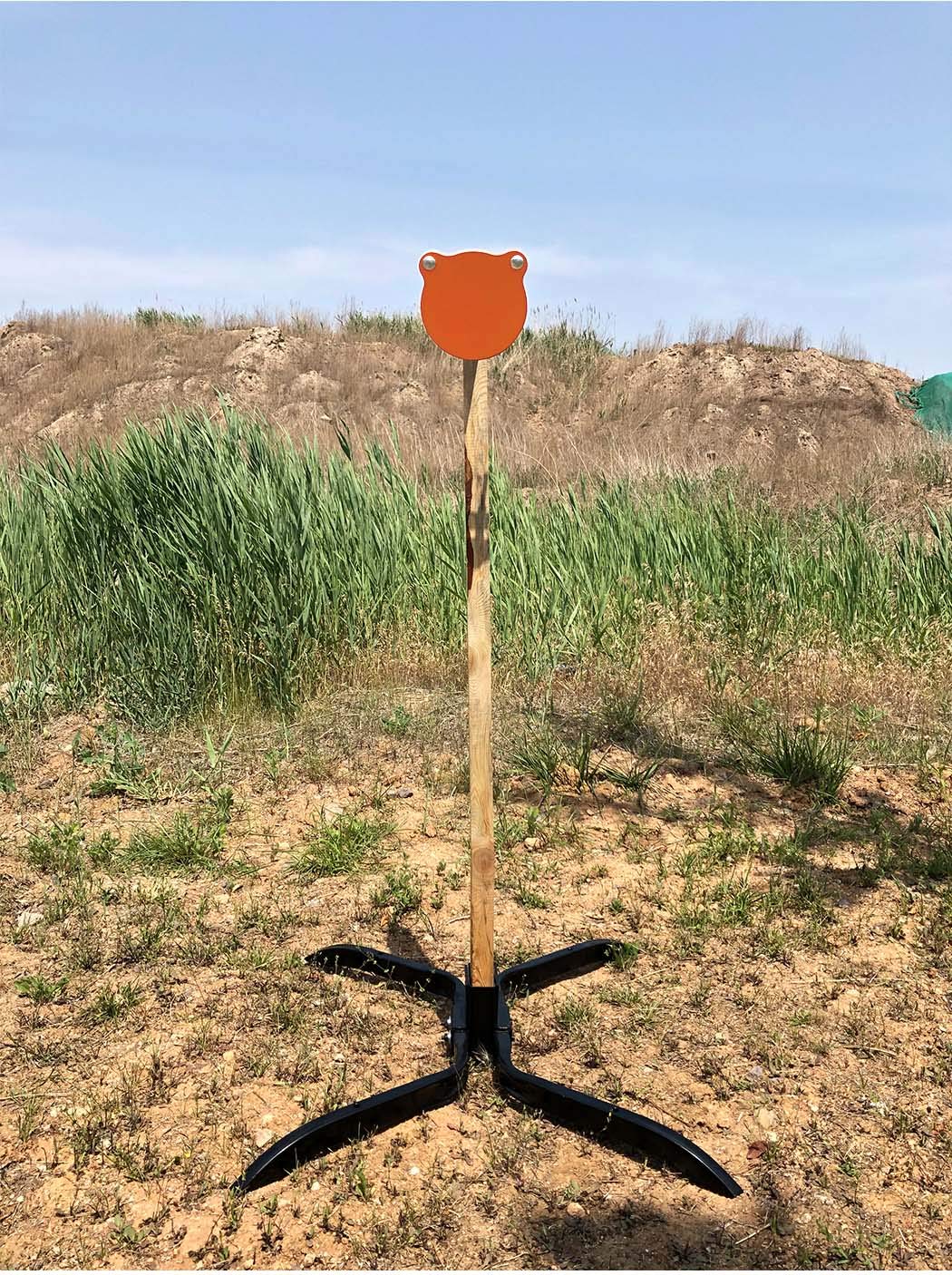 Highwild AR500 Steel Target Stand System - Durable 2x4 Mount Kit for Shooting Practice | Outdoor Range Training & Tactical Drills
