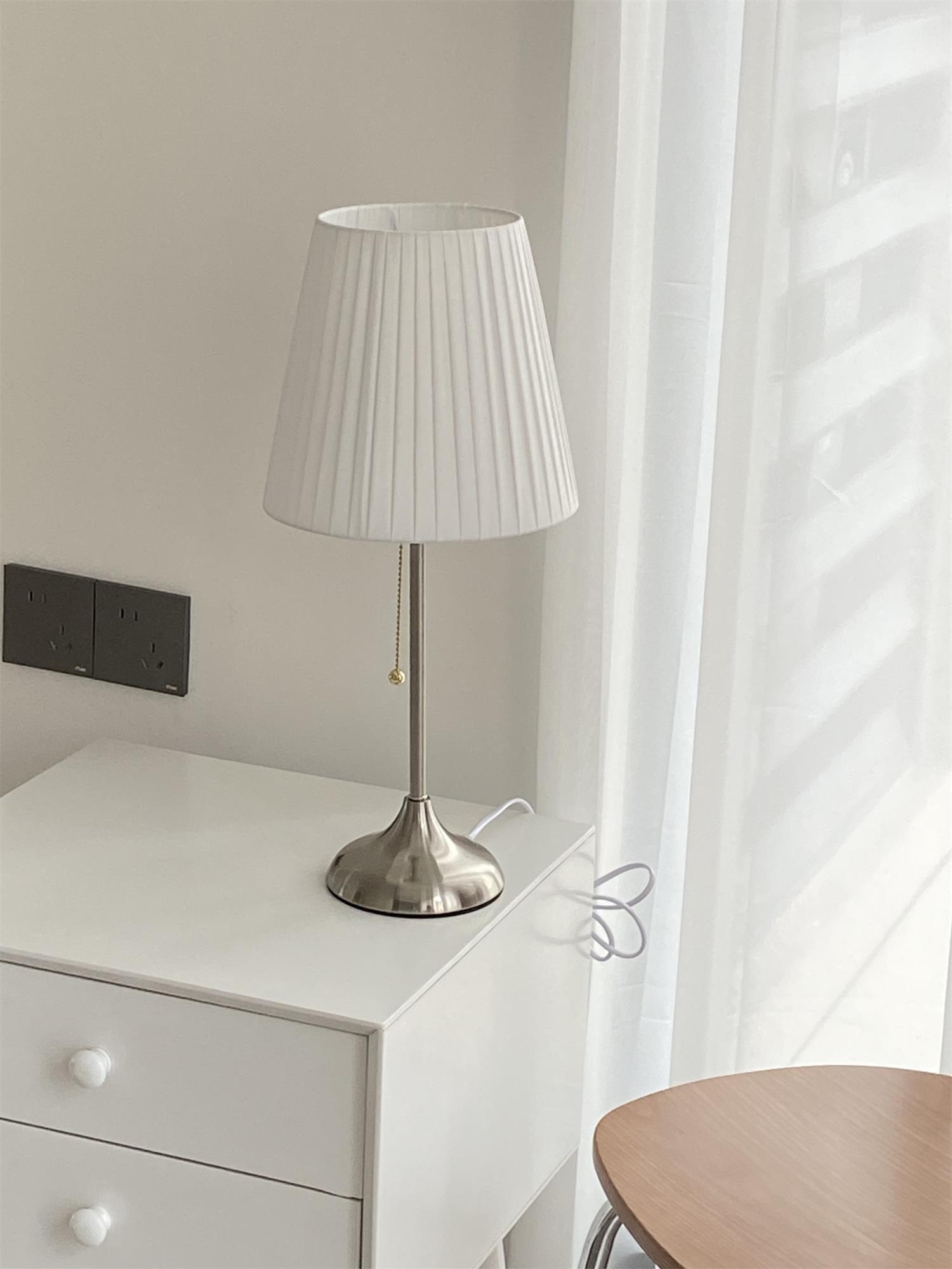 Arstid Modern Table Lamp - Stylish LED Nightstand Light for Bedroom, Living Room & Office - Warm White & Cool White Dimmable Lighting