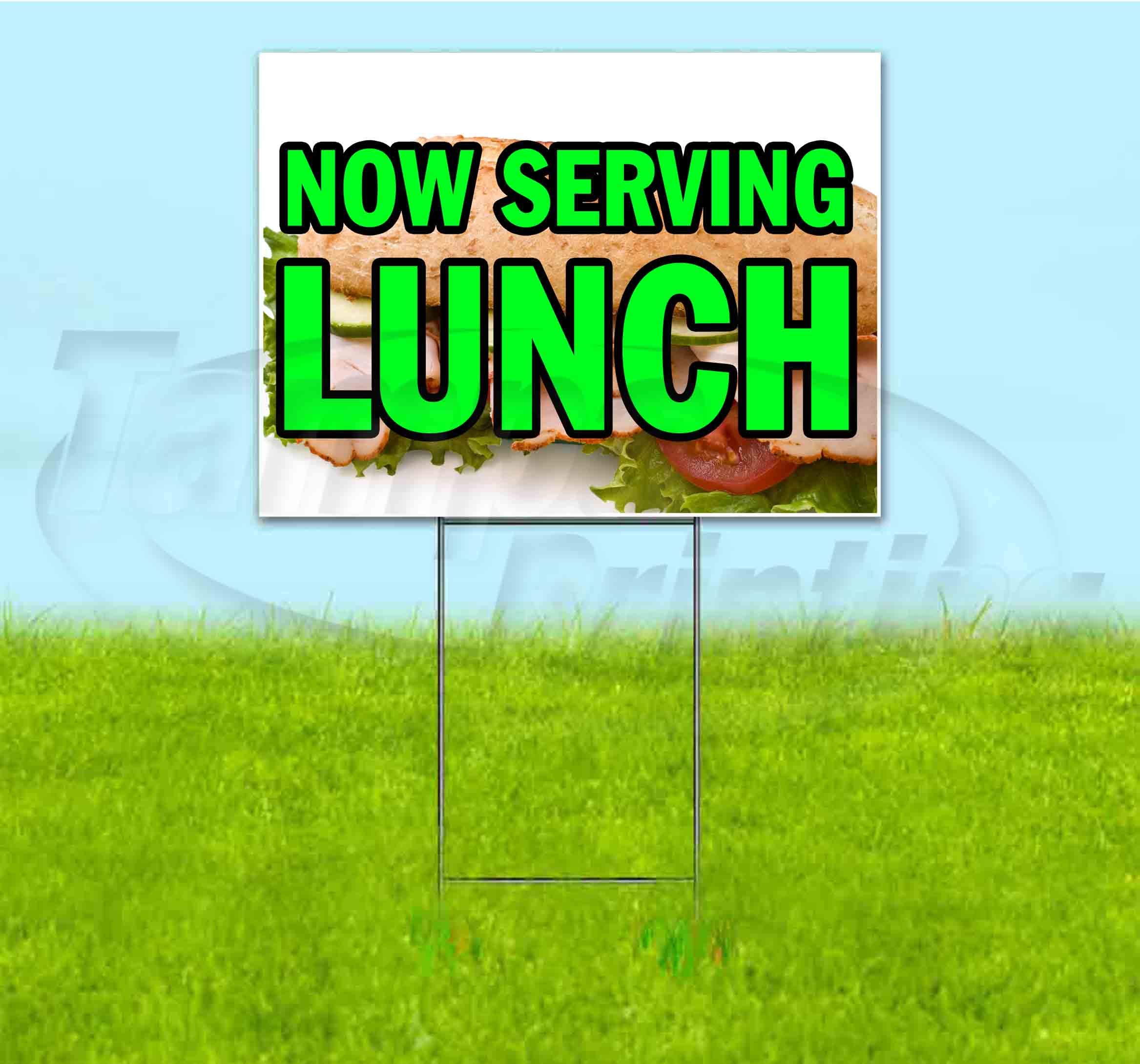 Now Serving Lunch 18