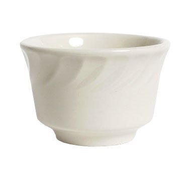 Tuxton Meridian 8 Oz. Eggshell Bouillon Cup - Premium Bone China Tea Cup for Coffee, Soup & Dessert - Elegant Dining & Afternoon Tea Set