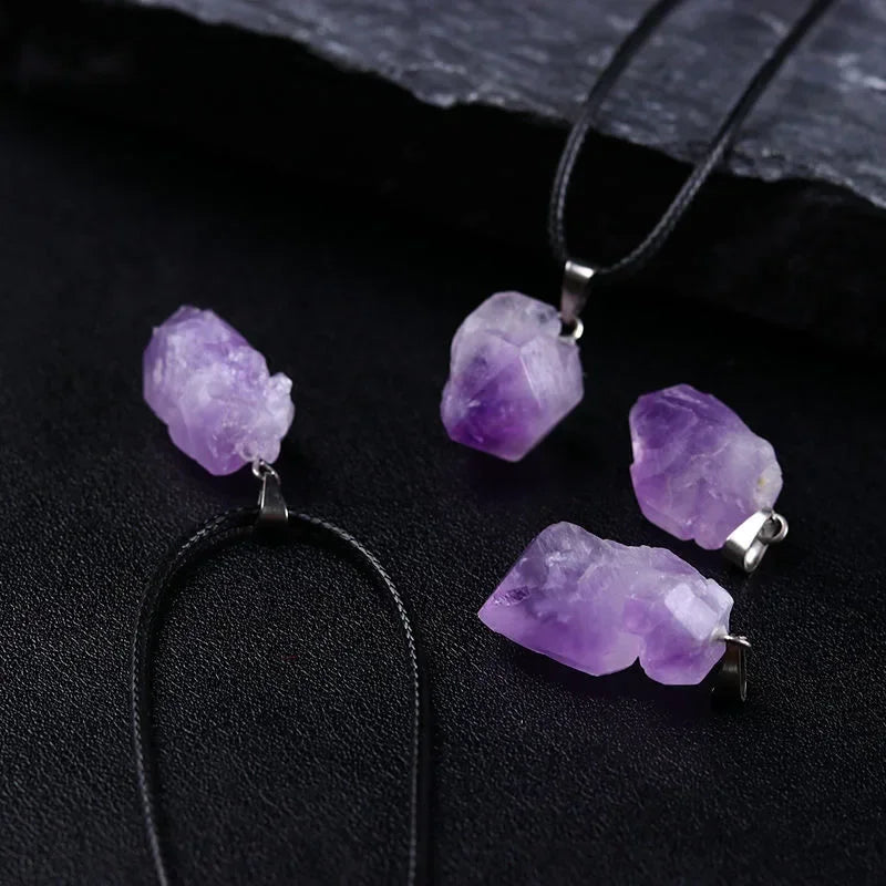 Firestone Pendant Necklace - Genuine Natural Stone Jewelry for Women | Perfect for Everyday Wear, Gifts & Special Occasions