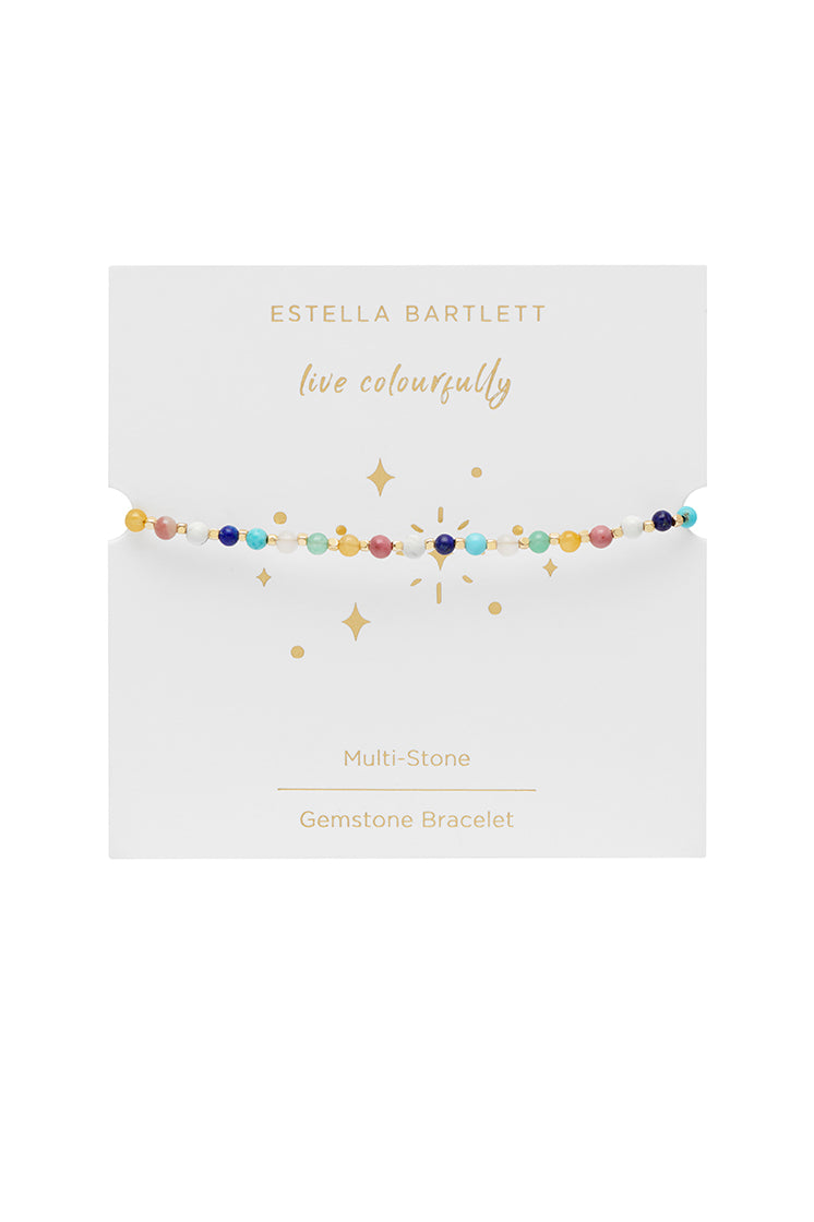 Healing Gemstone Amelia Bracelet - Natural Stone Beaded Bracelet for Women, Stress Relief & Positive Energy - Perfect for Yoga, Meditation & Daily Wear