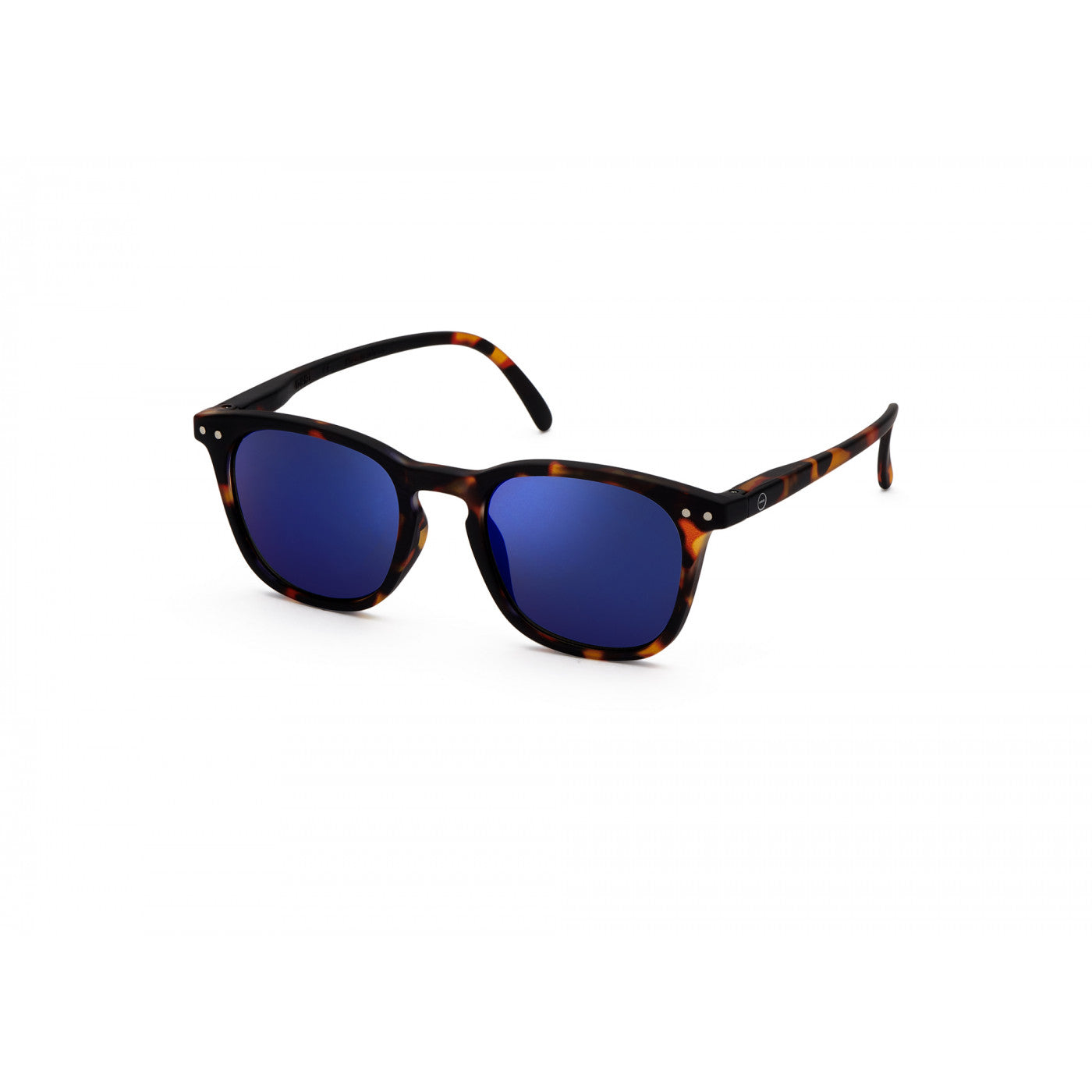 E Junior Sunglasses for Kids - Tortoise Frame with Mirror Lens - UV Protection, Durable & Stylish - Perfect for Outdoor Play, Beach, and Summer Activities