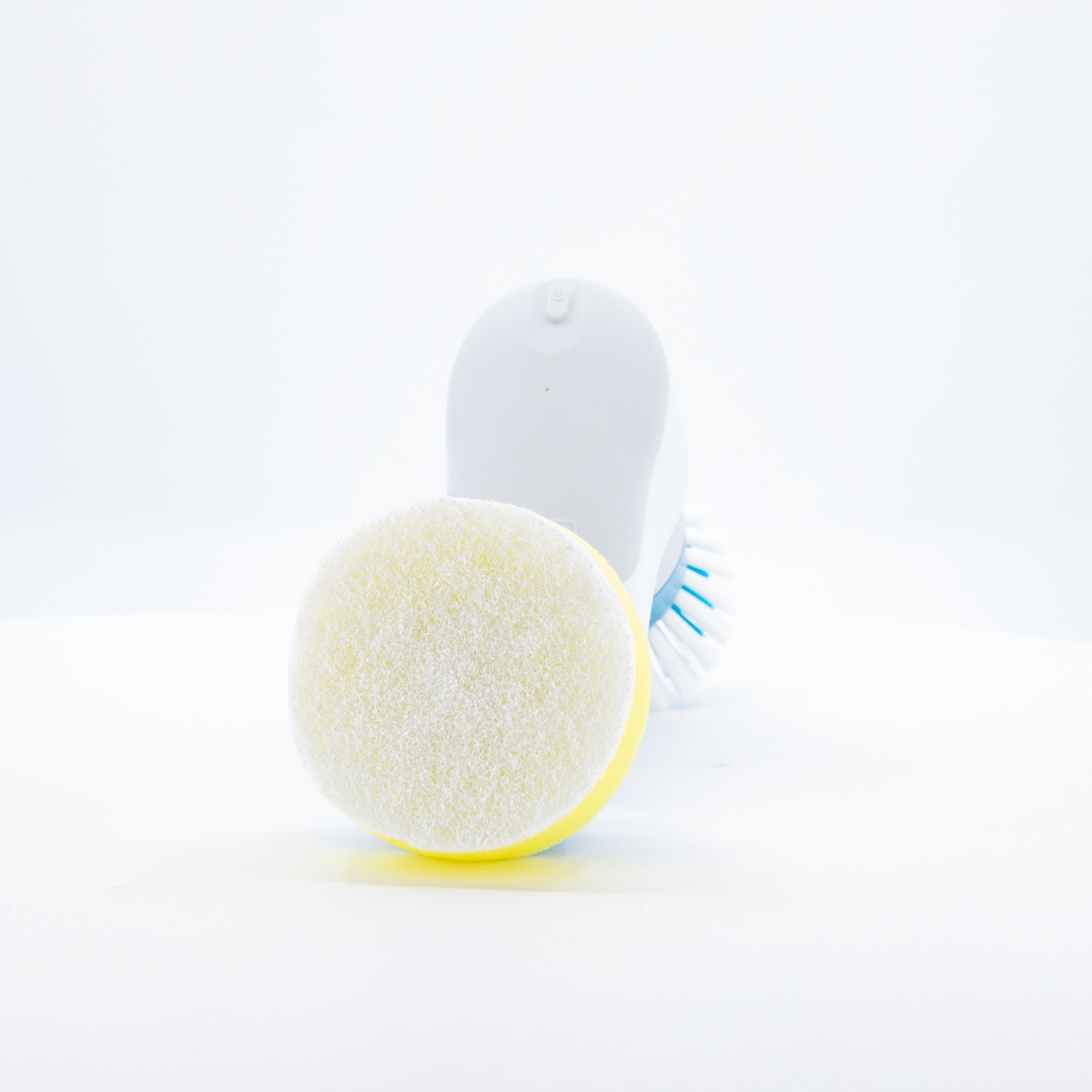 Grimebuster™ Power Scrubber Brush - Electric Cleaning Brush for Kitchen, Bathroom, Tile & Grout - Heavy Duty Scrubber with 5 Replaceable Heads - Perfect for Deep Cleaning Stains, Grime & Soap Scum