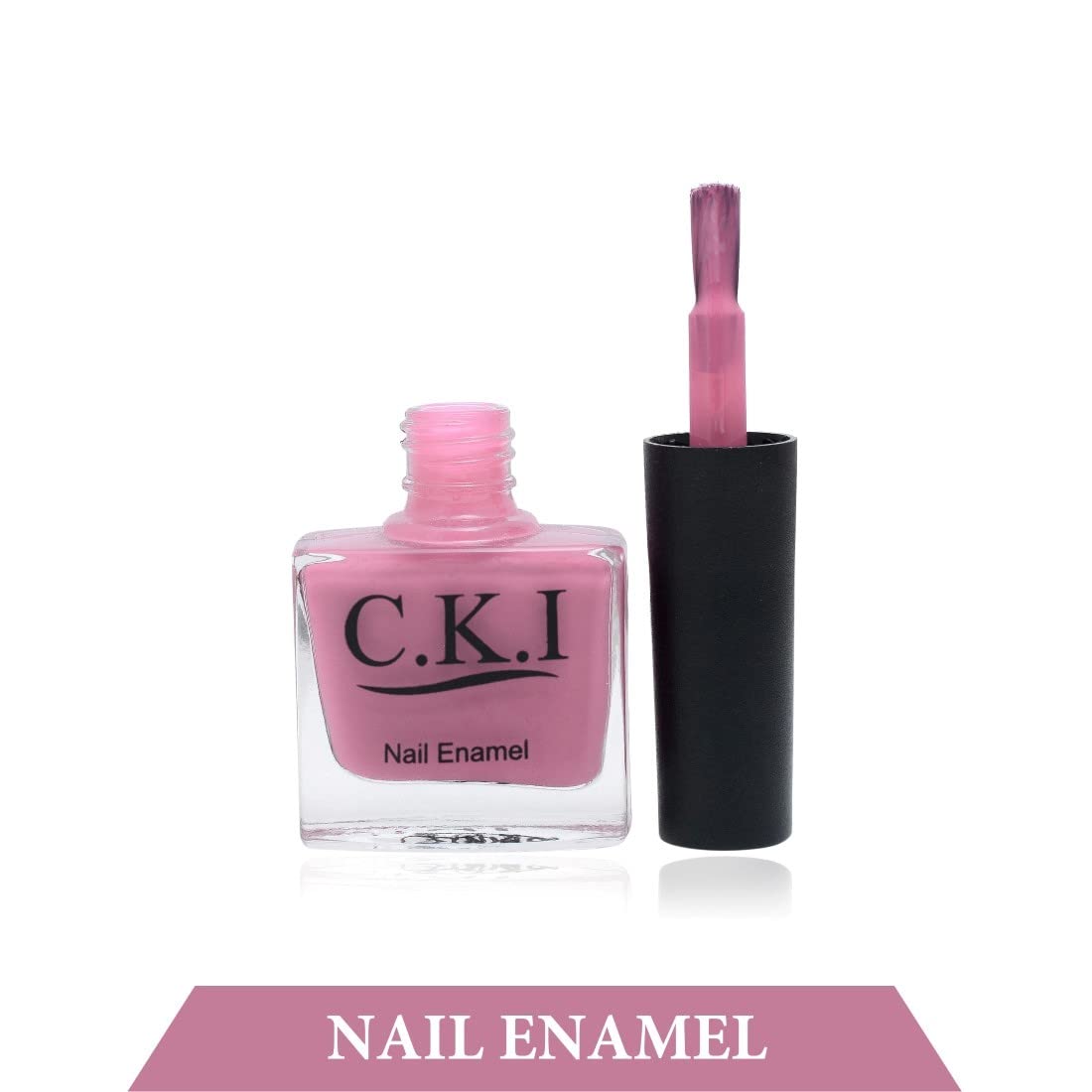 C.K.I Gel Nail Polish Set - Quick Dry, Long Lasting, High Gloss Finish, Non-Smudge (Baby Pink & Bubblegum Pink) - Perfect for Parties, Weddings, Date Nights & Special Occasions