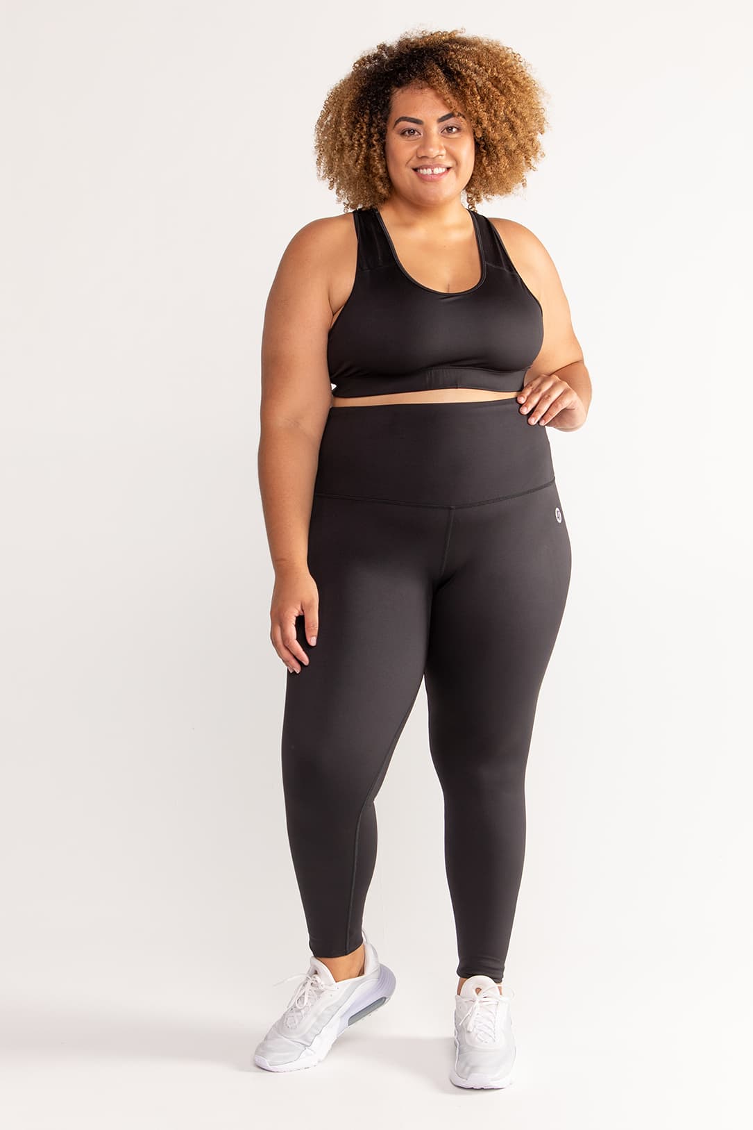 Essential High Waist Workout Leggings for Women - Black | Yoga, Running & Gym Activewear