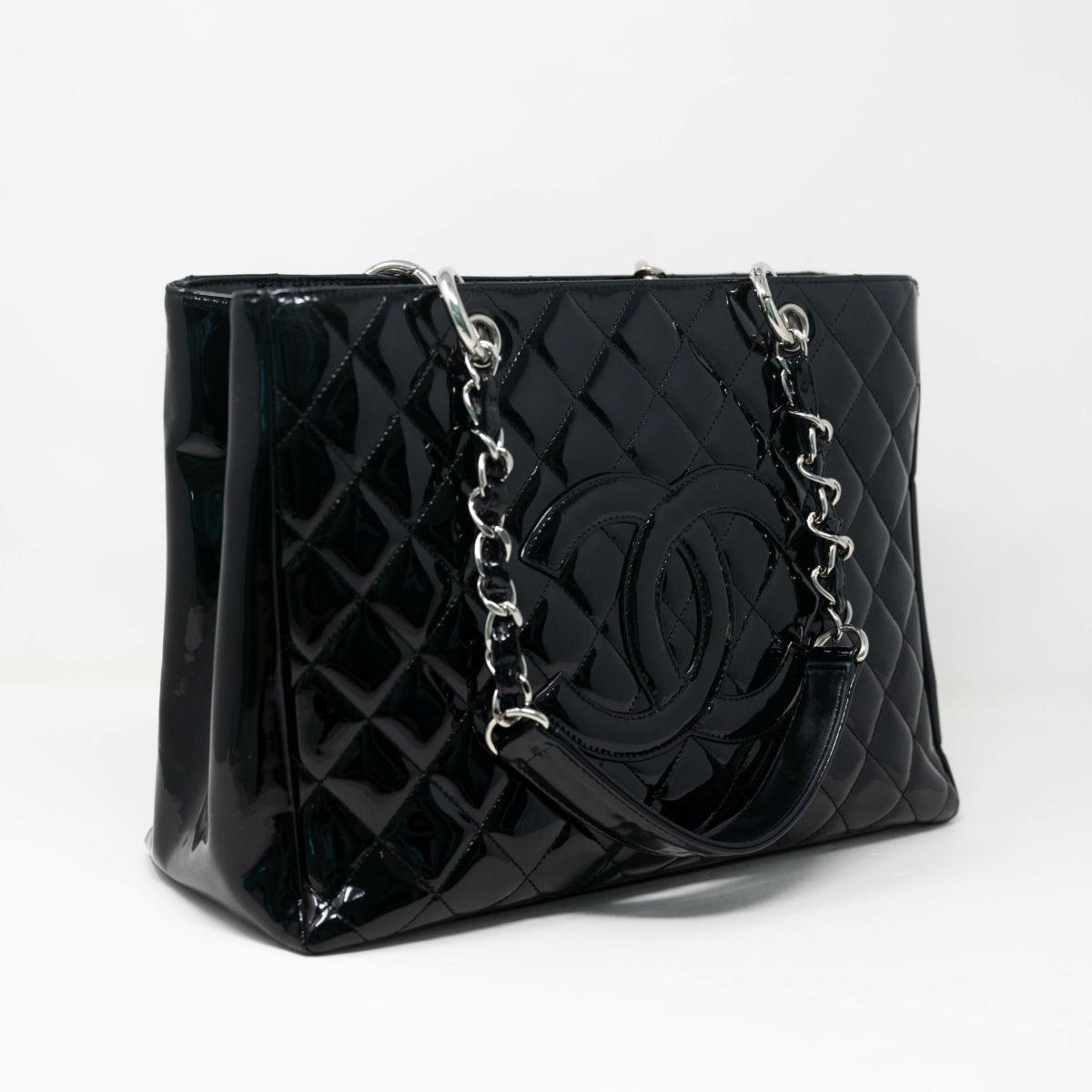 Chanel Black Grand Shopping Tote Bag - Luxury Leather Handbag for Women | Perfect for Work, Travel & Everyday Use