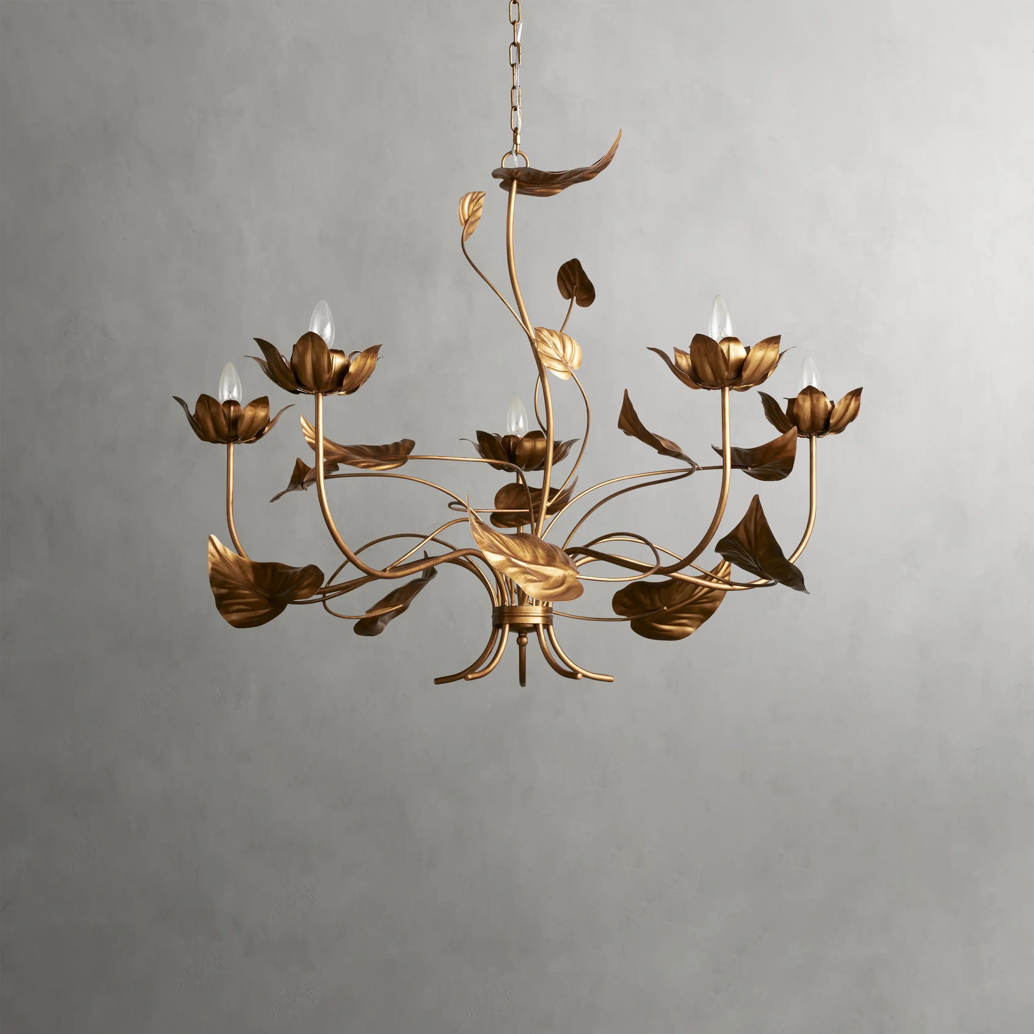 Elegant Ninfea Crystal Chandelier - Modern Ceiling Light Fixture for Dining Room, Living Room & Bedroom | Perfect for Home Decor, Wedding & Luxury Interior Lighting