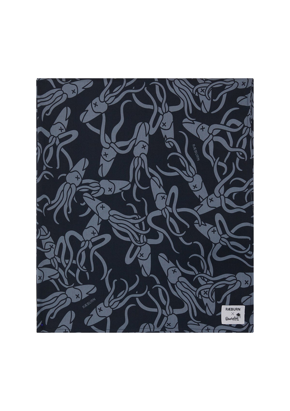 RÆBURN Squid Grey Hammam Towel - Premium Turkish Bath Towel for Spa, Beach & Yoga - Soft, Absorbent & Quick-Drying